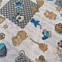 Decorative fabric NEVADA blue