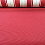 Decorative fabric Stripe red