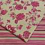 Decorative fabric INDI pink stripe