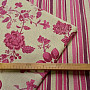 Decorative fabric INDI pink stripe