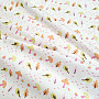 Decorative fabric MUSHROOMS pink
