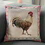Tapestry pillow-case Rooster 2