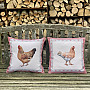 Tapestry pillow-case Hen 1