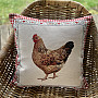 Tapestry pillow-case Hen 1