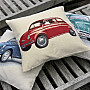 Tapestry cushion cover Citroën 2CV BLUE