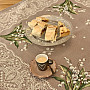 Tapestry tablecloth and scarves KONVALINKA
