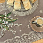 Tapestry tablecloth and scarves KONVALINKA