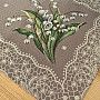 Tapestry tablecloth and scarves KONVALINKA