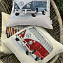 Tapestry cushion cover VW HIPPIE BUS