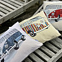 Tapestry cushion cover VW HIPPIE BUS
