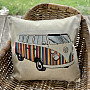 Tapestry cushion cover VW HIPPIE BUS