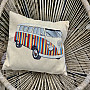 Tapestry cushion cover VW HIPPIE BUS