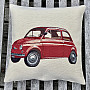 Tapestry cushion cover FIAT RED