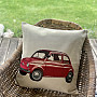 Tapestry cushion cover FIAT RED