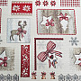 Tapestry fabric COUNTRY CHRISTMAS