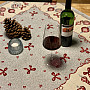 Christmas tapestry tablecloth NOEL