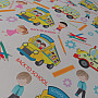 Decorative fabric 10027-03 BACK TO SCHOOL