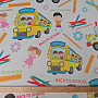 Decorative fabric 10027-03 BACK TO SCHOOL