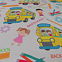 Decorative fabric 10027-03 BACK TO SCHOOL