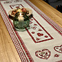 Tyrolean Alps tapestry tablecloth and scarf