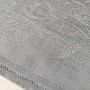 Embroidered decorative fabric AGENDA