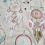 Decorative fabric DREAMCATCHER linen