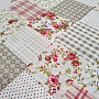Decorative fabric ROSE MARTA patchwork