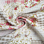 Decorative fabric ROSE MARTA patchwork