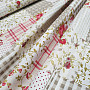 Decorative fabric ROSE MARTA patchwork