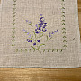 Embroidered tablecloths LAVENDER