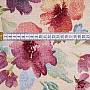 Tapestry fabric PASTEL FLOWERS