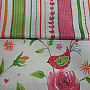 Decorative fabric RAYA pink