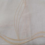 Modern embroidered curtain white - cream GERSTER  556/23