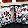 Tapestry cushion cover FEEL BUTTERFLY 1