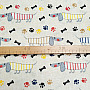 Decorative fabric DACHSHUND MORRIS gray