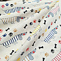 Decorative fabric DACHSHUND MORRIS gray