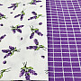 Cotton towels LAVENDER DICE