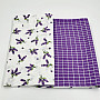 Cotton towels LAVENDER DICE