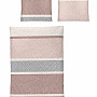 Luxury flannel sheets IRISETTE Robin old pink
