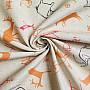 Decorative fabric BUXU mammoths