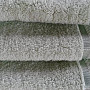 Towel and bath towel MIKRO dark green
