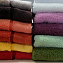 Towel and bath towel MICRO terracotta