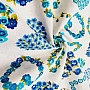 Decorative fabric AROAN blue