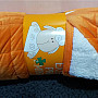 Microfiber blanket EXTRA SOFT SHEEP - orange