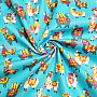 Decorative fabric LAMA turquoise