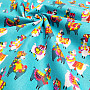 Decorative fabric LAMA turquoise
