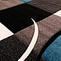 Modern carpet MOND MERINO turquoise