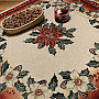 Tapestry tablecloth Christmas rose DIBAR