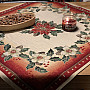 Tapestry tablecloth Christmas rose DIBAR