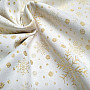 Jacquard deco SNOWFLAKES I gold